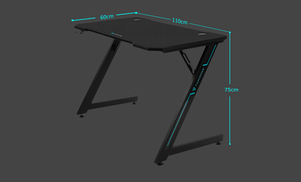 Стол компьютерный игровой thunderx3 ed2